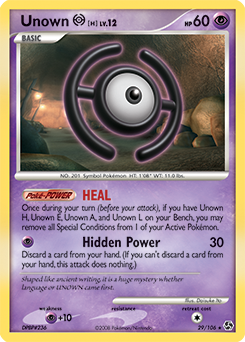 Unown [H] #29 Great Encounters