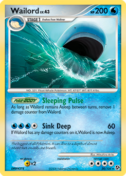 Wailord #30 Great Encounters