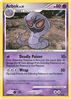 Arbok #33 PSA 10