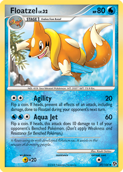 Floatzel Great Encounters #37