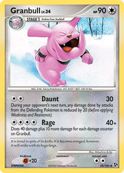 Granbull Great Encounters #39
