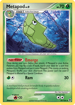 Metapod Great Encounters #47