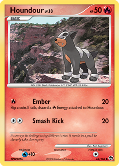 Houndour Great Encounters #69