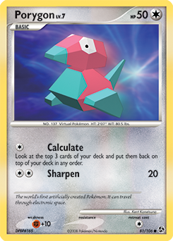Porygon Great Encounters #81