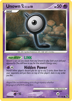 Unown [L] #91 Great Encounters