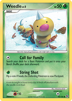 Weedle Great Encounters #93