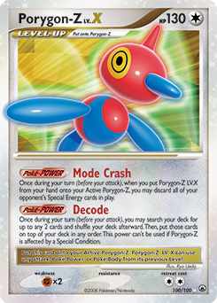 Porygon-Z LV.X #100 Majestic Dawn