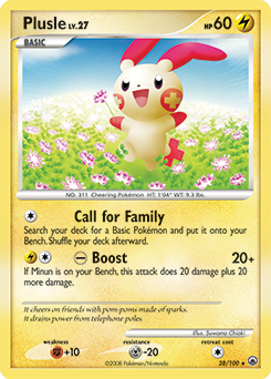 Plusle #28 Majestic Dawn