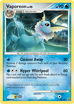 Vaporeon #34 Majestic Dawn