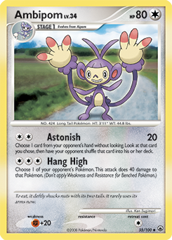 Ambipom #35 Majestic Dawn