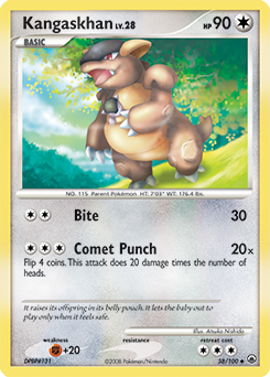 Kangaskhan #38 Majestic Dawn
