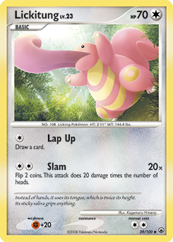 Lickitung #39 Majestic Dawn