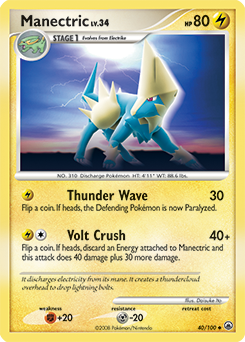 Manectric #40 Majestic Dawn