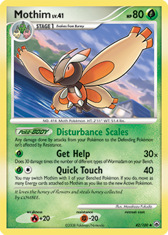 Mothim #42 Majestic Dawn