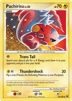 Pachirisu #43 Majestic Dawn