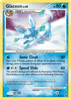 Glaceon #5 Majestic Dawn