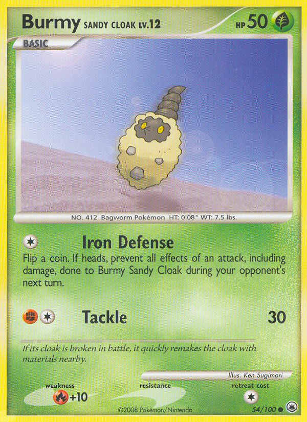 Burmy Sandy Cloak #54 Majestic Dawn