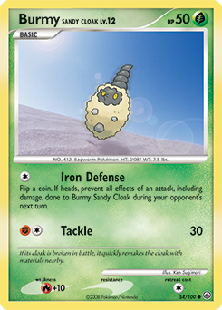 Burmy Sandy Cloak #54 Majestic Dawn