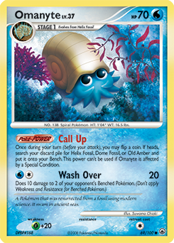 Omanyte #69 Majestic Dawn