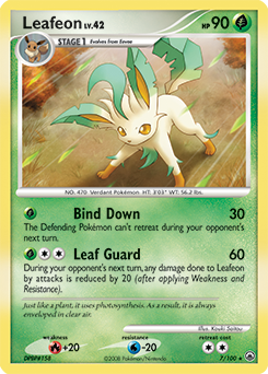 Leafeon #7 Majestic Dawn