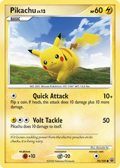 Pikachu #70 Majestic Dawn