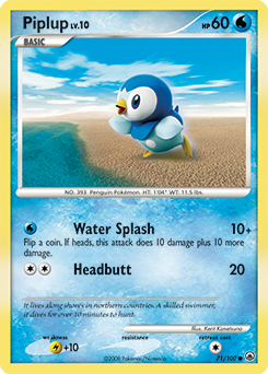Piplup #71 Majestic Dawn