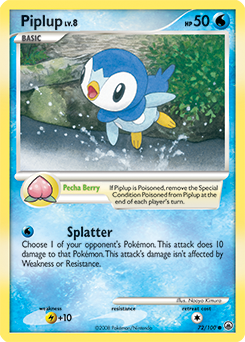 Piplup #72 Majestic Dawn
