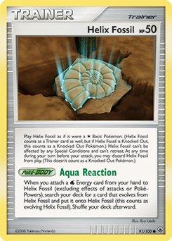 Helix Fossil #91 Majestic Dawn