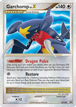 Garchomp LV.X #97 Majestic Dawn