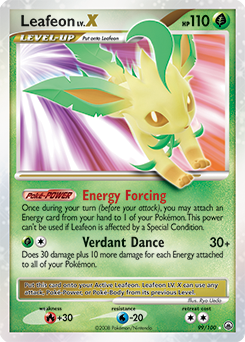 Leafeon LV.X #99 Majestic Dawn