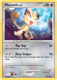 Meowth #106 Legends Awakened