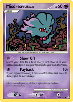 Misdreavus #107 Legends Awakened