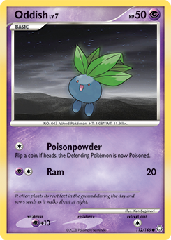 Oddish #112 Legends Awakened