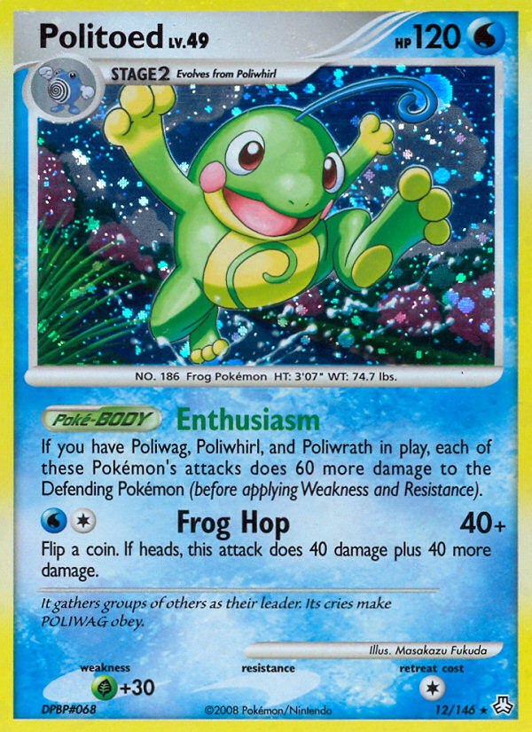 Politoed #12 Legends Awakened