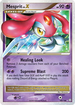 Mesprit LV.X #143 Legends Awakened