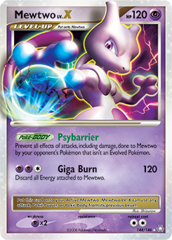 Mewtwo LV.X #144 Legends Awakened