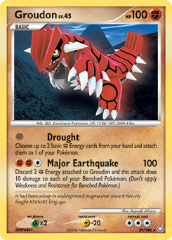 Groudon #29 Legends Awakened