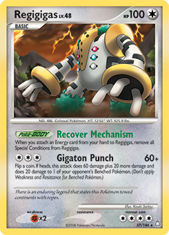 Regigigas #37 Legends Awakened