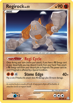 Regirock #38 Legends Awakened
