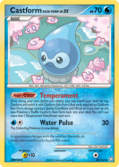 Castform Rain Form #49 Legends Awakened