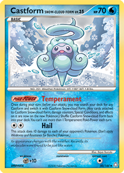 Castform Snow-Cloud Form #50 Legends Awakened