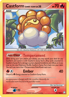 Castform Sunny Form #51 Legends Awakened