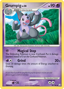 Grumpig #56 Legends Awakened