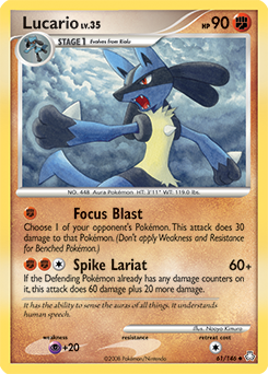Lucario #61 Legends Awakened