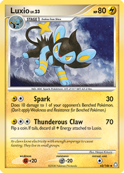 Luxio #62 Legends Awakened