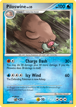 Piloswine #69 Legends Awakened