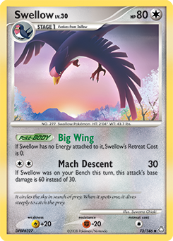 Swellow #73 Legends Awakened