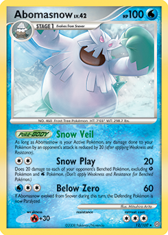 Abomasnow #12 PSA 10