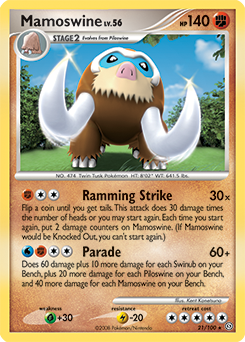 Mamoswine #21 PSA 10
