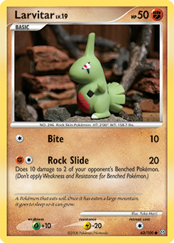 Larvitar #63 PSA 10